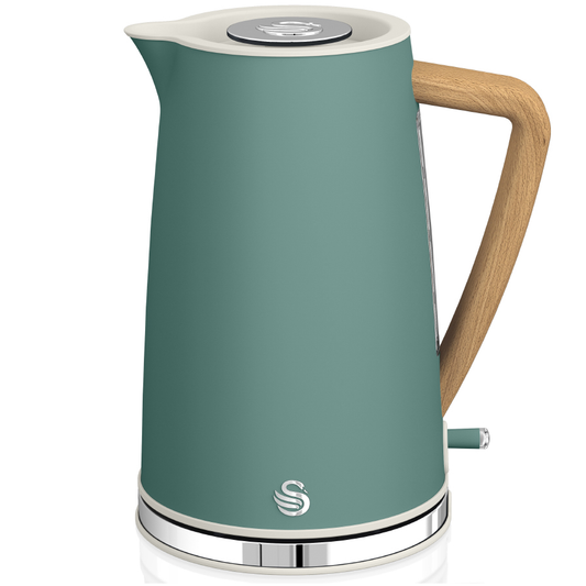 Swan Nordic Style 1.7 Litre Green Cordless Jug Kettle