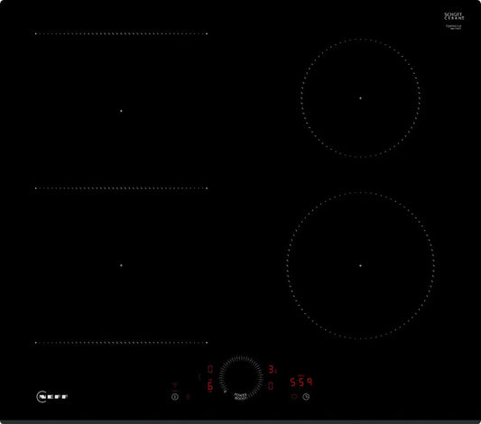 NEFF T56FHS1L0 4 Zone Induction With Flex Zone Built In Hob