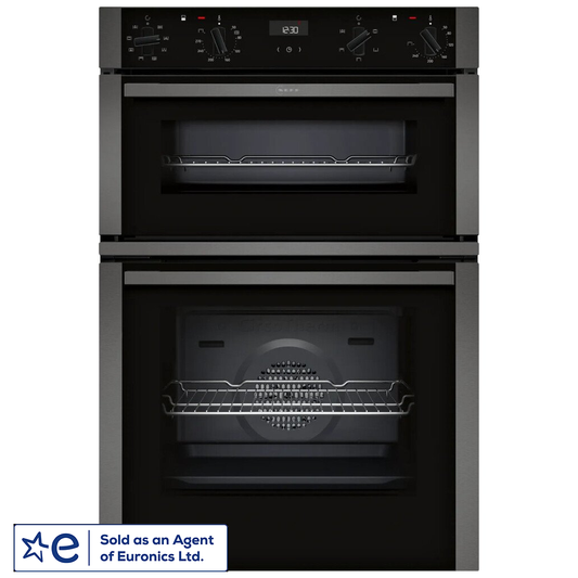 Neff U1ACE2AG3B N50 ( Graphite ) Built-In Electric Double Oven