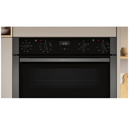 Neff U1ACE2AG3B N50 ( Graphite ) Built-In Electric Double Oven