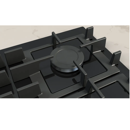 Neff T26NKP4SO N50 Black (Tempered Glass ) Built- In 4 Burner Gas Hob