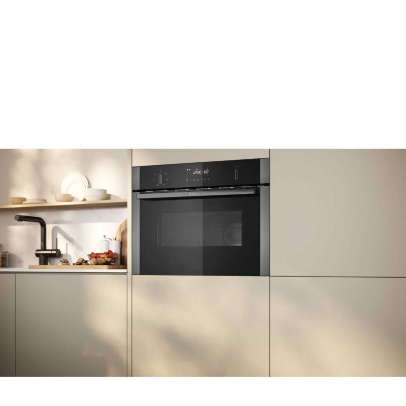 Neff C1AMG84G1B N50 ( Graphite ) 45cm Built-in Combi Microwave Oven