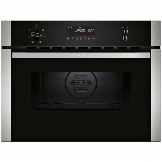 Neff C1AMG84N1B N50 ( Stainless ) 45cm Built-in Combi Microwave Oven