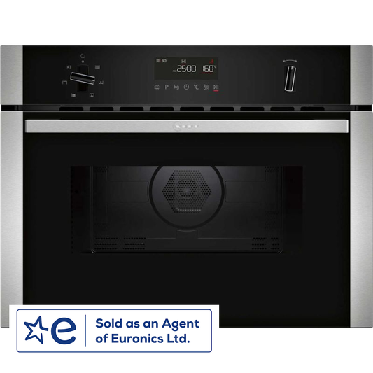 Neff C1AMG84N1B N50 ( Stainless ) 45cm Built-in Combi Microwave Oven