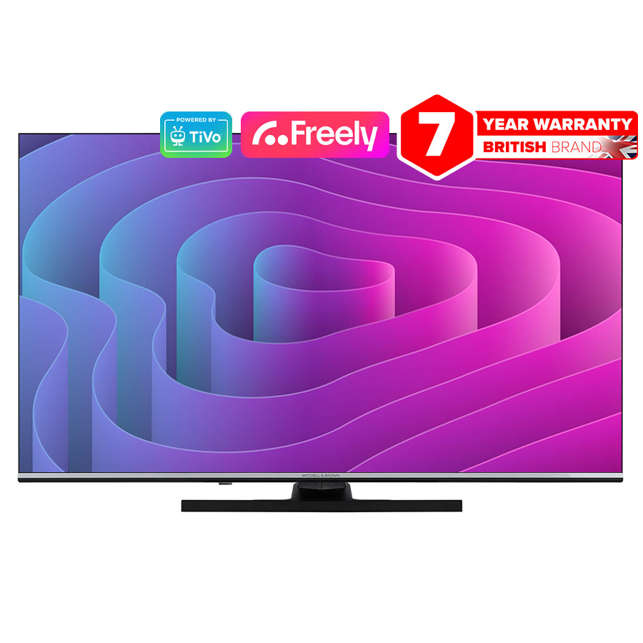 Mitchell & Brown JB50B1811 50" Smart Tivo 4K ( Freely ) LED Borderless Television