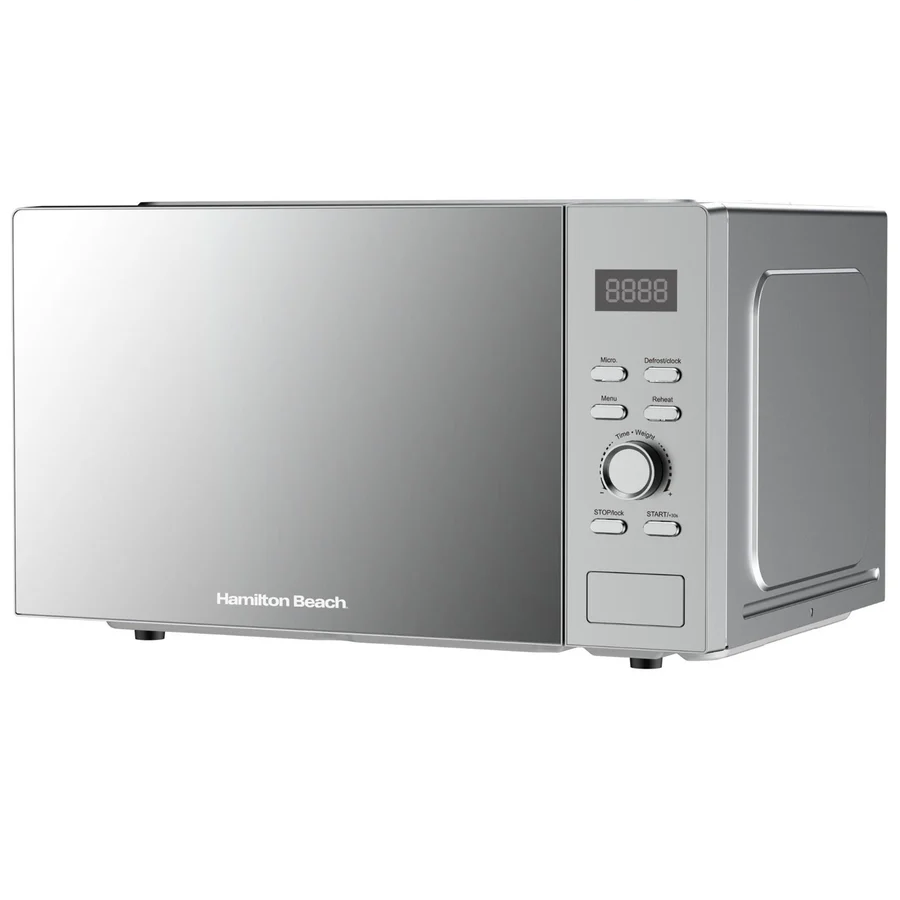 Hamilton Beach HB30FUXPO4 30 Litre 950W Silver Solo Microwave
