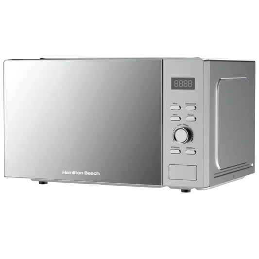 Hamilton Beach HB30FUXPO4 30 Litre 950W Silver Solo Microwave