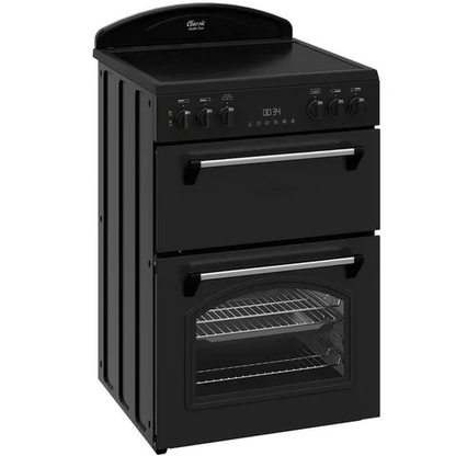 Leisure CLB60ECK Black 60CM Mini Range Electric Cooker