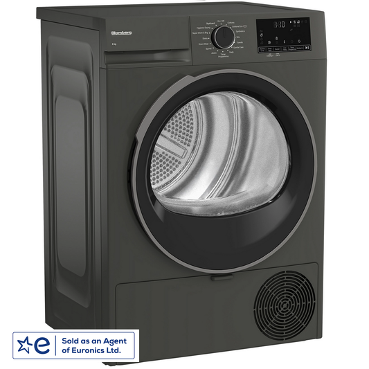 Blomberg LTA18321G 8KG Graphite Heat Pump Tumble Dryer