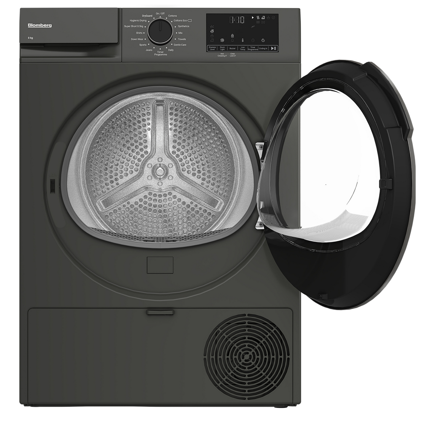 Blomberg LTA18321G 8KG Graphite Heat Pump Tumble Dryer