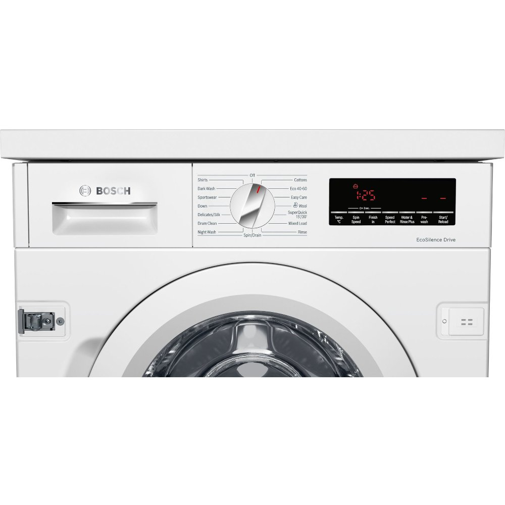 Bosch WIW28502GB 8kg 1400 Spin Series 8 Built-in Washing Machine