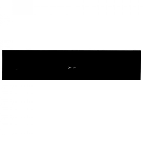 Caple SD140BK Sense Black Glass 14cm Storage Drawer