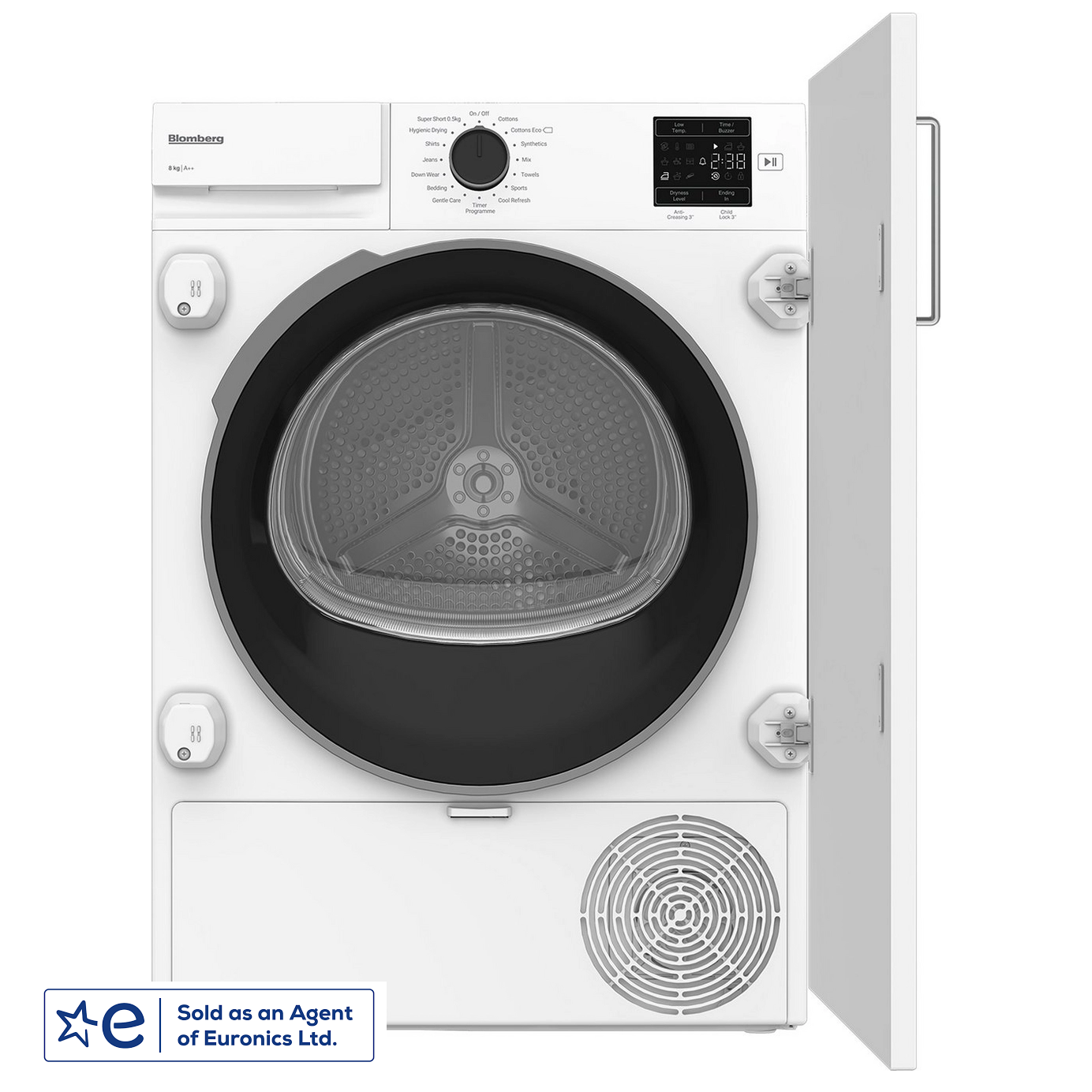 Blomberg LTDIP08310 8KG Integrated Heat Pump Condenser Tumble Dryer