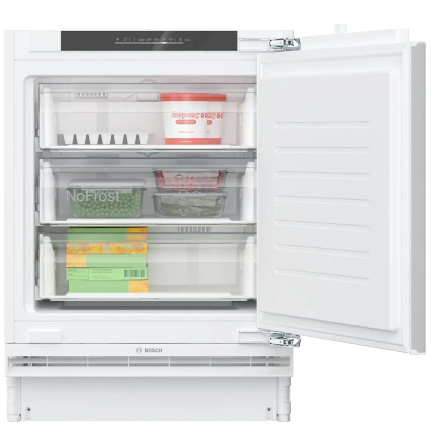 Bosch GUN21VFEOG Series 4 Frost Free Built In Under Counter Freezer