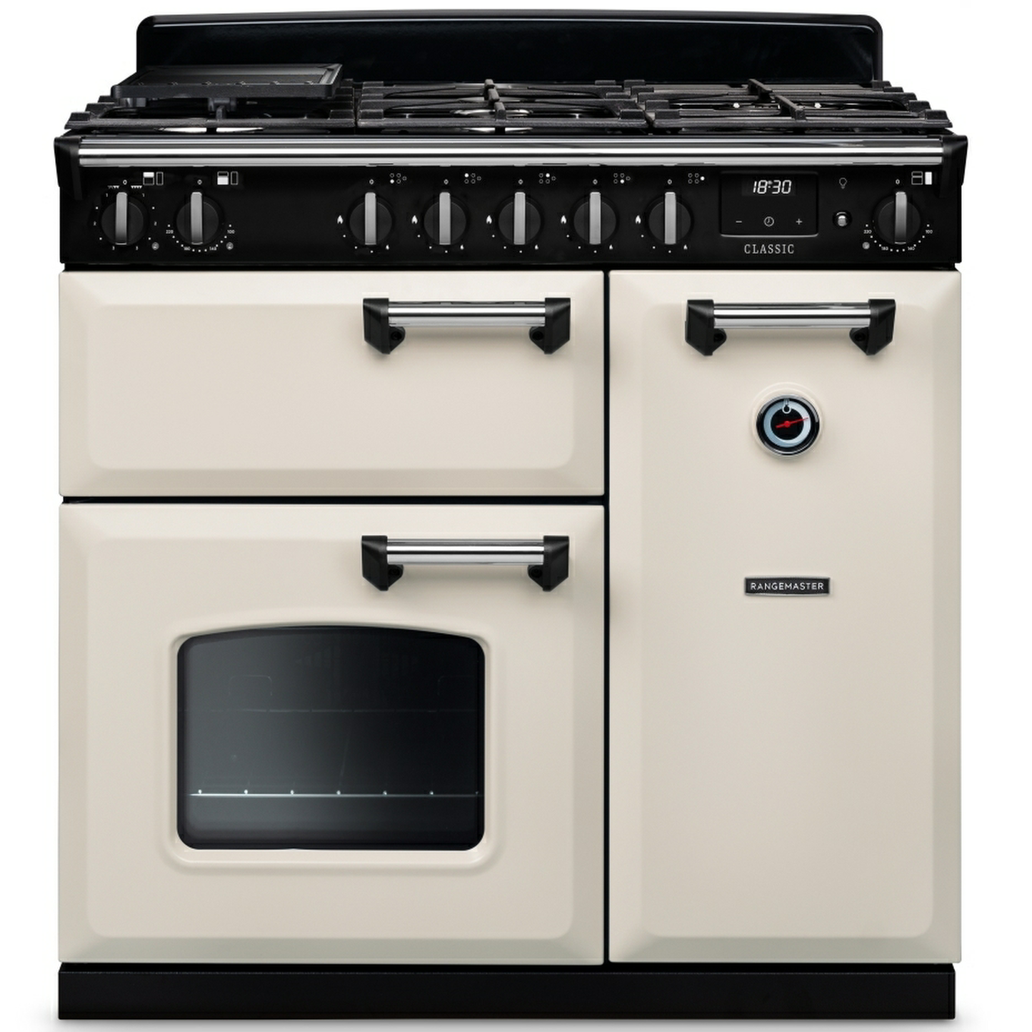 Rangemaster CL90DFPPCR/CM1 Classic Cream Dual Fuel Range Cooker