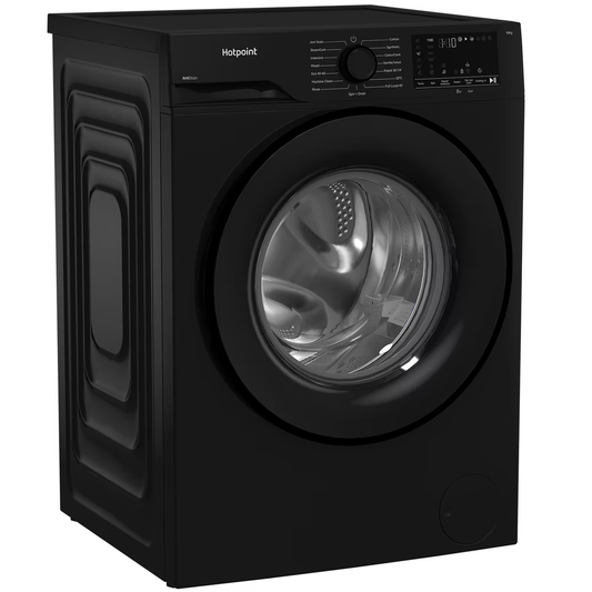 Hotpoint H101BANTISTAINUK Black 10kg 1400rpm Washing Machine