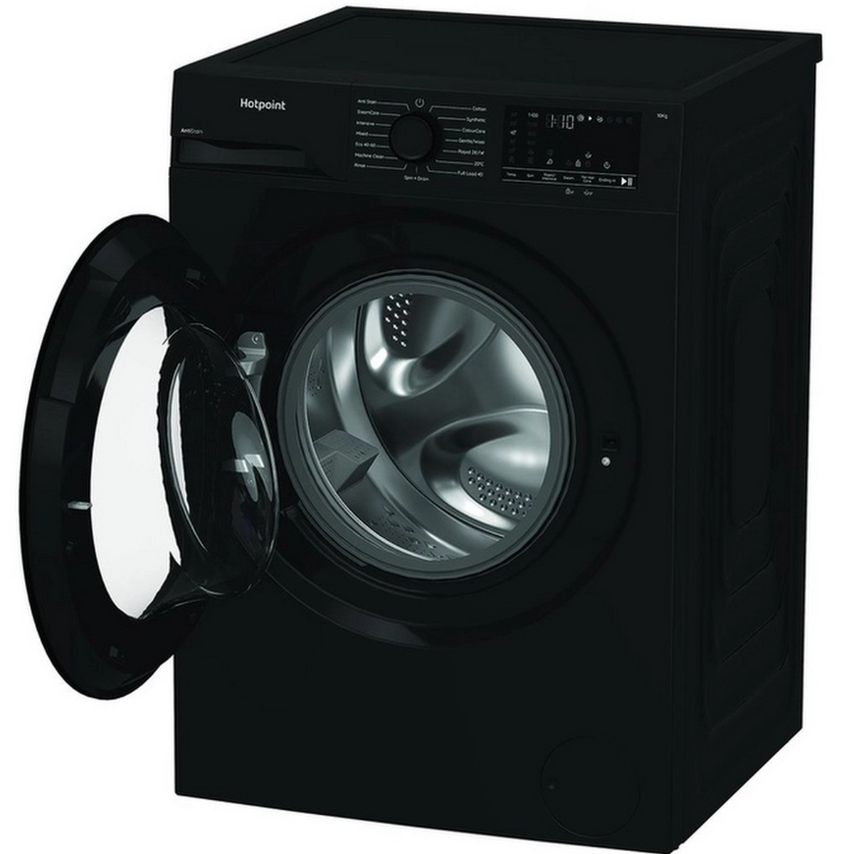 Hotpoint H101BANTISTAINUK Black 10kg 1400rpm Washing Machine