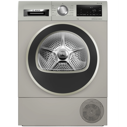 Bosch WQG245S9GB Series 6 9kg Heat Pump Tumble Dryer With Self Cleaning Condenser