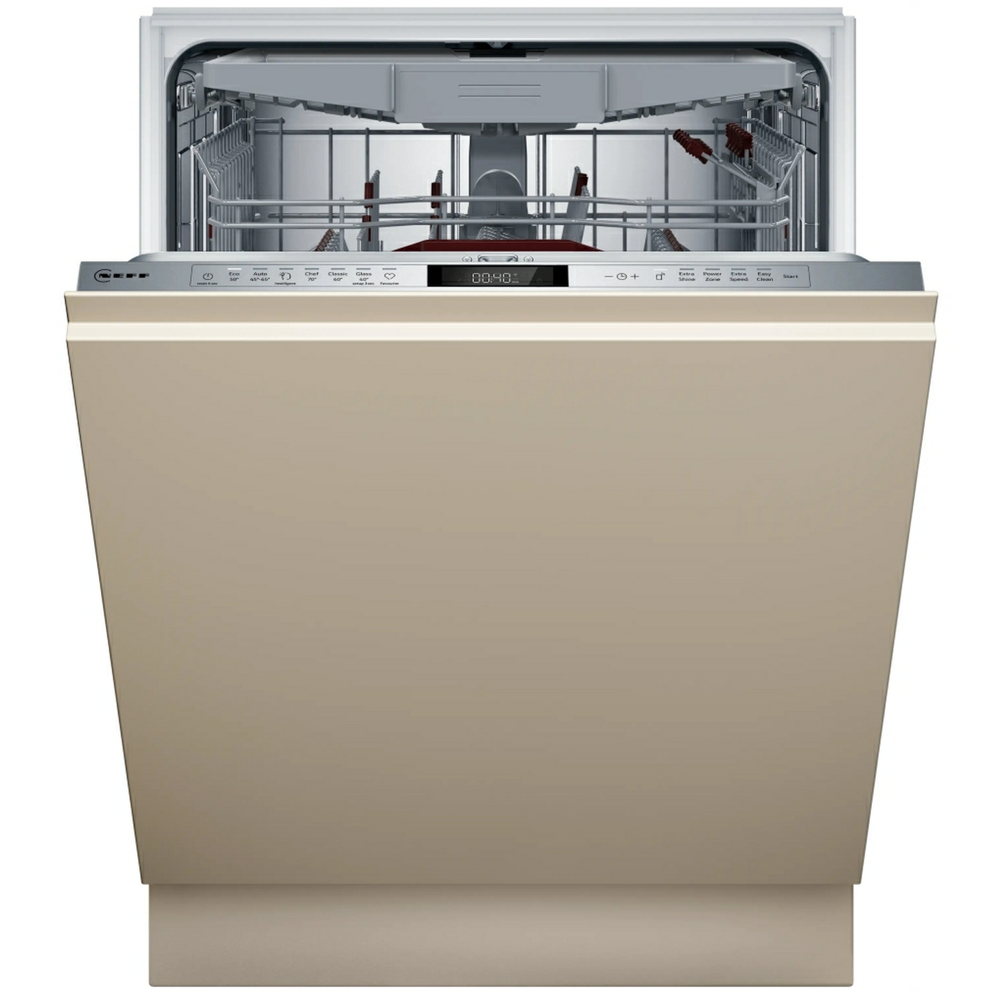 Neff S197ZCX08G ( N70 ) 14 Place Setting  ( B Rated 9 Litres ) Full Size Built In Dishwasher
