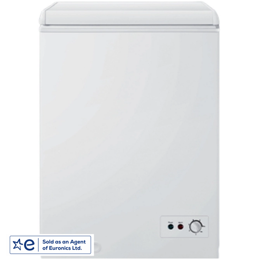 Sensis RFCHT01F97EW Compact ( 54.5 cm Wide ) Chest Freezer Outbuilding Safe