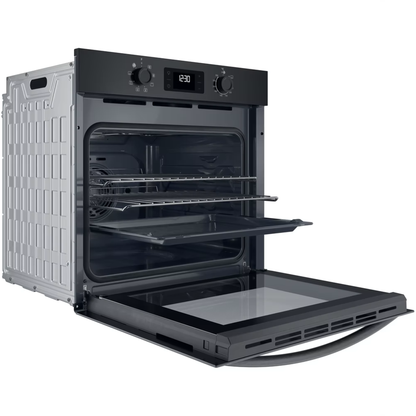 Indesit IQ253BUK Built-In Single Electric Fan Oven