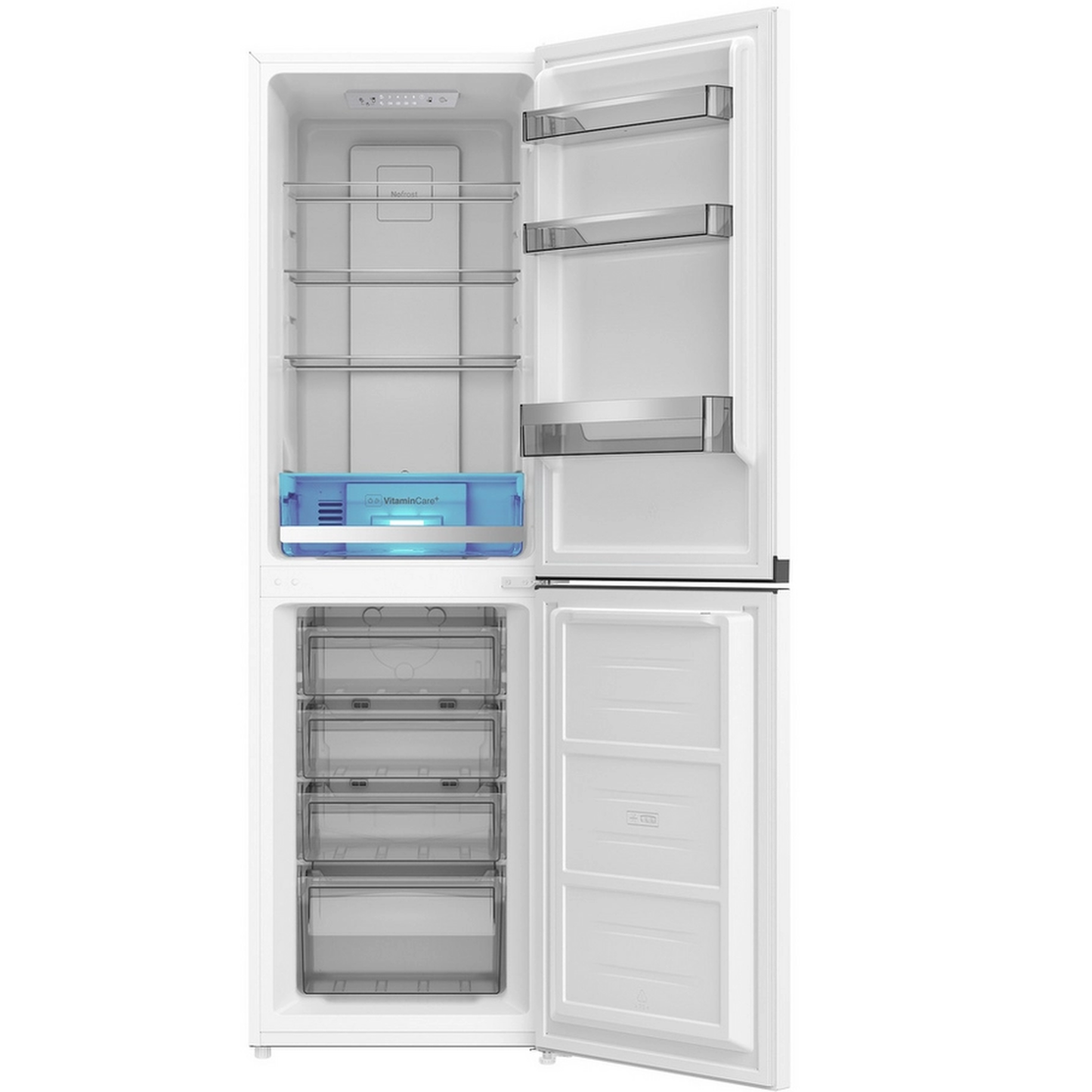 Blomberg KNE4582VW 54cm ( 180.6 cm High ) 50/50 White Frost Free Fridge Freezer