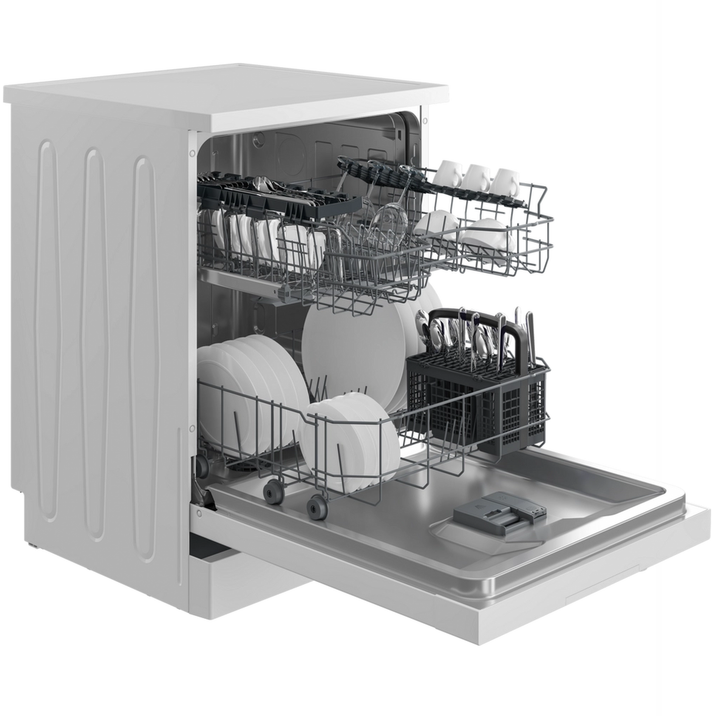 Beko BDFN26432W 60cm 14 Place Setting ( D Rated 11.5 Litres ) Full Size Dishwasher