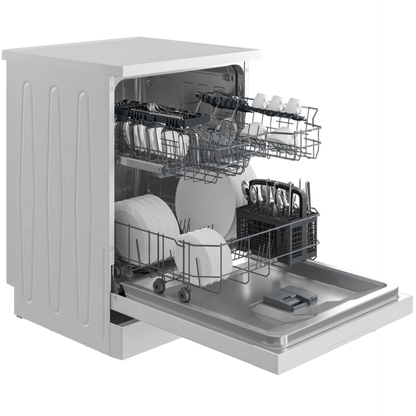 Beko BDFN26432W 60cm 14 Place Setting ( D Rated 11.5 Litres ) Full Size Dishwasher
