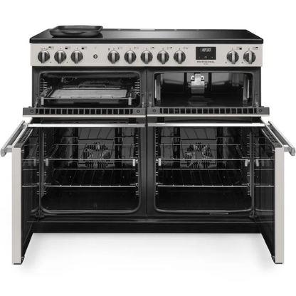 Rangemaster PRDLB110EIPIVY/CM1 Professional Deluxe Ivory Induction Range Cooker